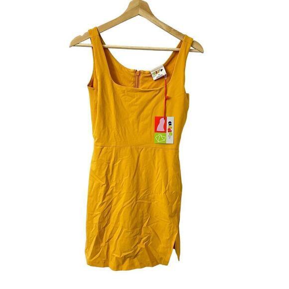 Alder‎ Get Dirty Dress Size XS Honey Yellow Built In Shorts Athletic - Picture 1 of 14